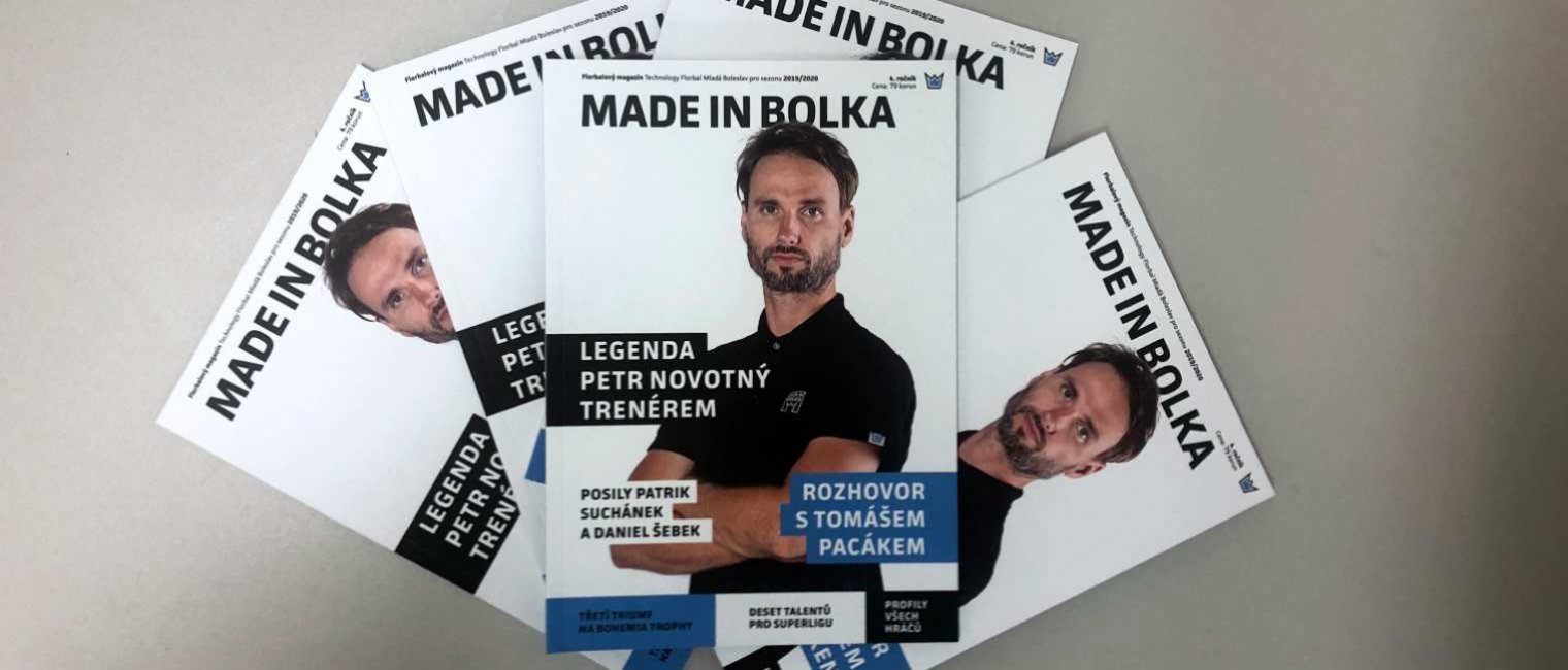Vychází magazín Made in Bolka k sezoně 2019/2020